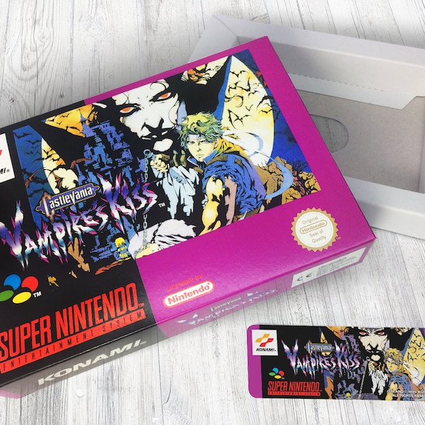 Boite SNES / Box : Castlevania Vampire's Kiss [EUR]