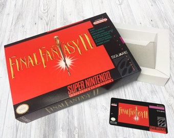 SNES Box: Final Fantasy II [USA]