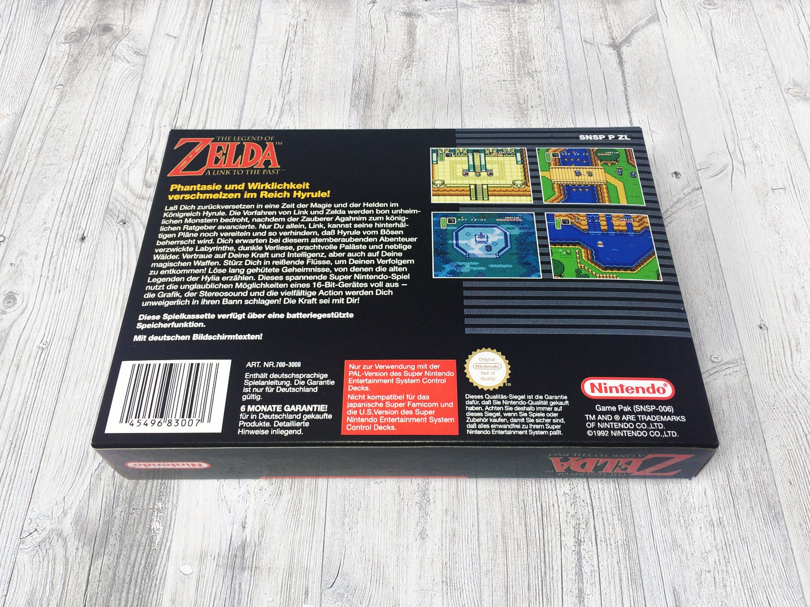 Buy SNES Box: Zelda A Link to the Past UKV Online in India 