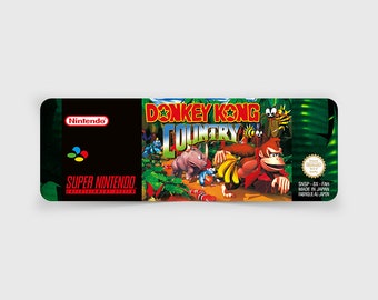 SNES Label: Donkey Kong Country