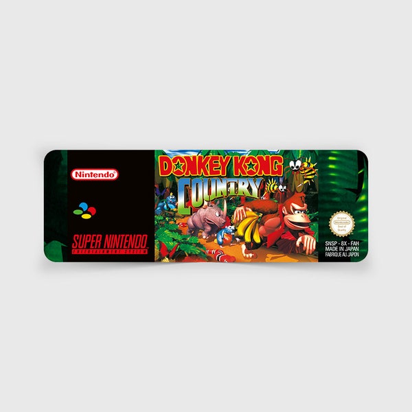 Étiquette SNES : Donkey Kong Country