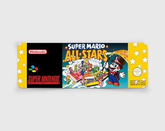 Super Mario Bros. 3 Super Mario All-Stars SNES Sticker Set (34 Pieces)