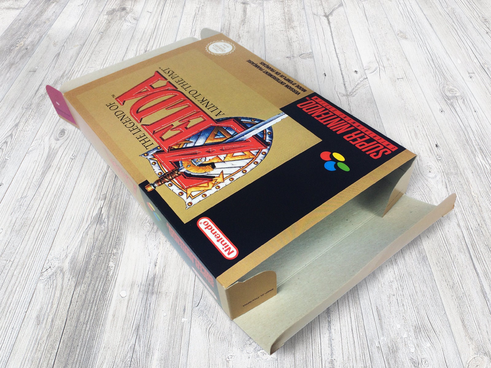 Buy SNES Box: Zelda A Link to the Past UKV Online in India 