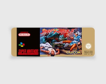 SNES Label: Street Fighter II [PAL]