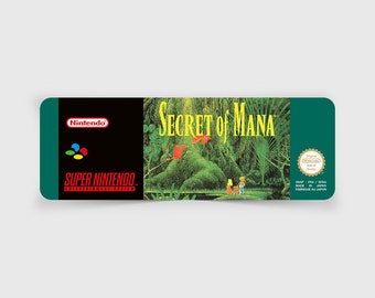 SNES Label: Secret of Mana