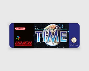 Étiquette SNES : Illusion of Time