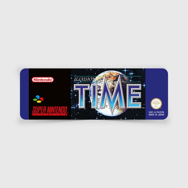 SNES Label: Illusion of Time