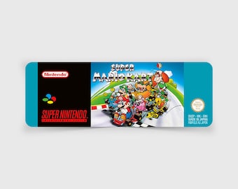 SNES Label: Super Mario Kart