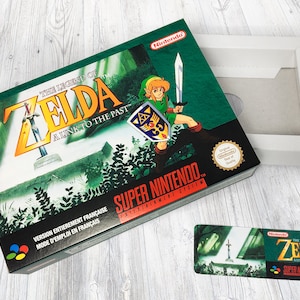 SNES Box: Zelda - A Link to the Past [Custom-FRA]
