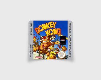 Game Boy Label: Donkey Kong