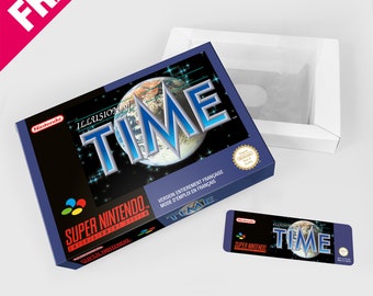 SNES box: Illusion of Time [FRA]