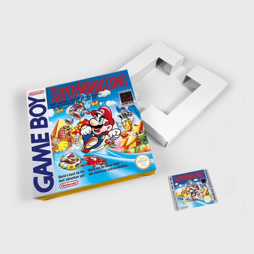Game Boy Box: Super Mario Land [FAH] - Etsy