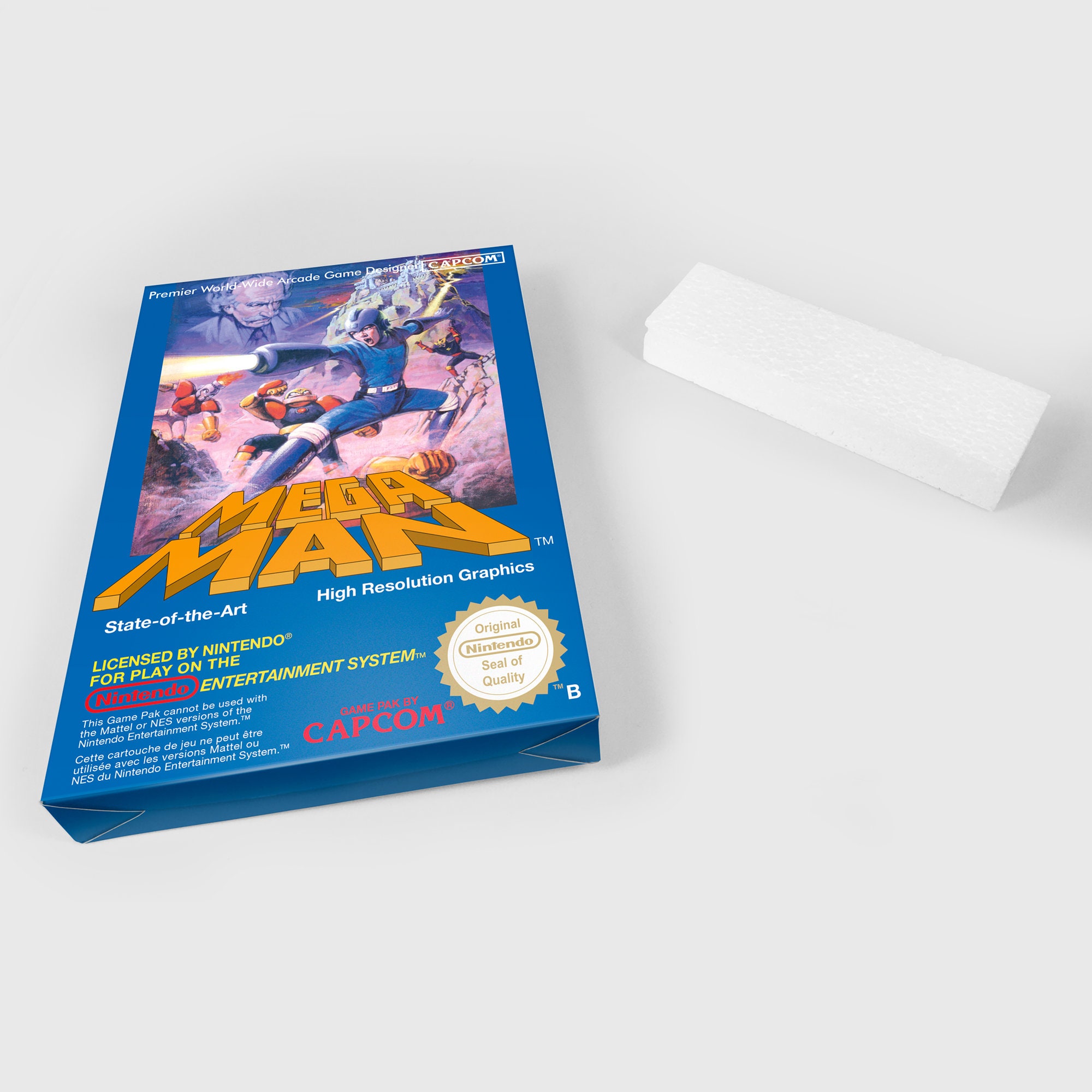 【超レア】2004 日米オールスターシリーズ プレミアムボックス限定記念品 NES ボックス: ロックマン [FRA] - Etsy 日本