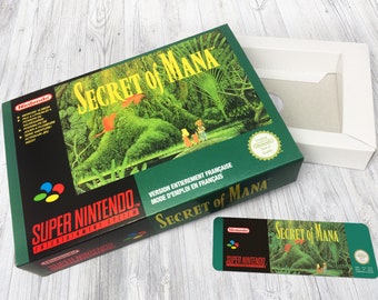 SNES Box: Secret of Mana