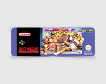 SNES Label: Street Fighter II Turbo