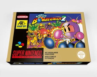 Boite SNES / Box : Super Bomberman 2 [FAH
