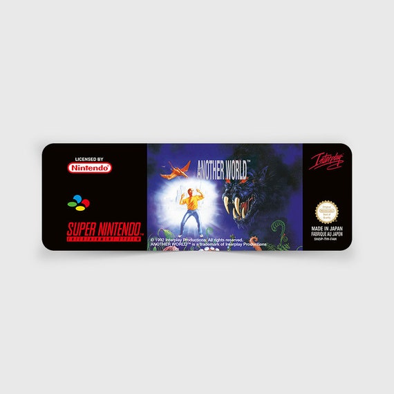 SNES Label: Another World