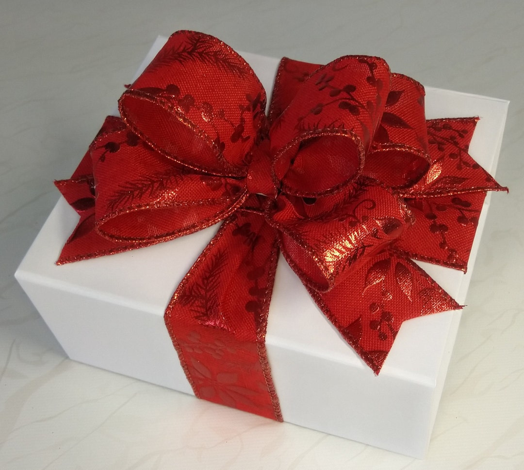 Luxury Handmade Ribbon Gift Bows Weddings Christmas Etsy UK