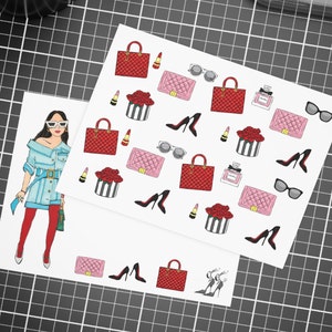 Personalisiertes Fashion Briefpapier mit Umschlägen - Personalisiertes Fashionista Briefpapier Set Geschenke für sie