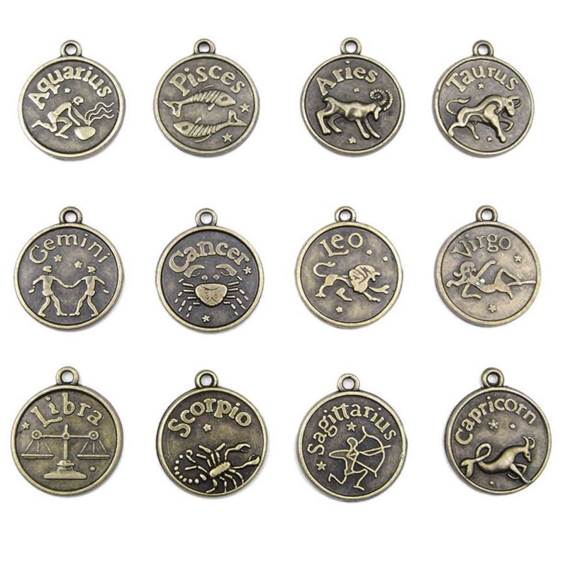 Zodiac Sign Charm Necklace