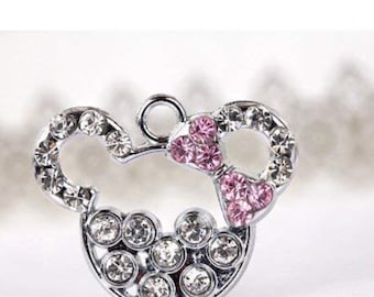 Minnie Mouse Charm Necklace