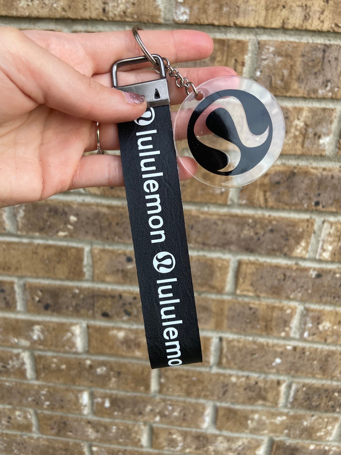 Lululemon keychain lululemon lanyard lululemon key fob Etsy