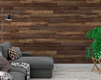 Peel And Stick Wallpaper Wood Etsy Peel And Stick Wallpaper Wood Etsy