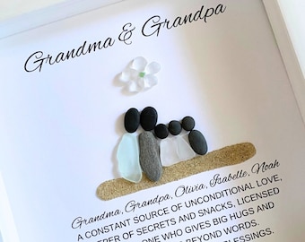 Grandparents Gift Personalized Grandparent Gift from Grandkids Grandparent Gift for Wedding Grandparent Gift Ideas Grandparent Gift Wedding