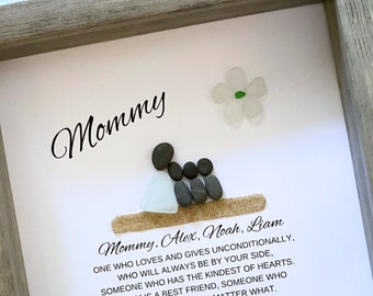 Mom Gift from Boys Personalized Boy Mom Gift Mother's Day Gift from Kids Birthday Gift for Mom Gifts Mother & Son Handmade Mom Gift Mommy