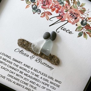 Niece Meaning/pebble Art/niece Gift/birthday Gift for Niece
