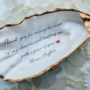 Mother Of the Bride Gift from Daughter/Wedding Gift/Mothers Day Gift/Mother of the Groom Gift/Wedding Oyster/Oyster Shell/Gift for Mom