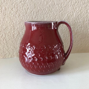 Pottery pitcher