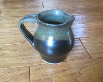 Pottery pitcher