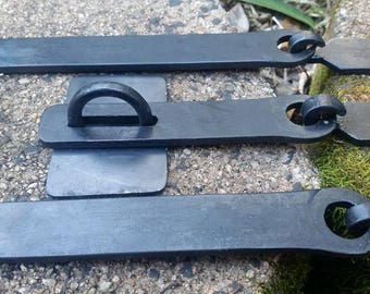 Viking Chest Hinges and Latch