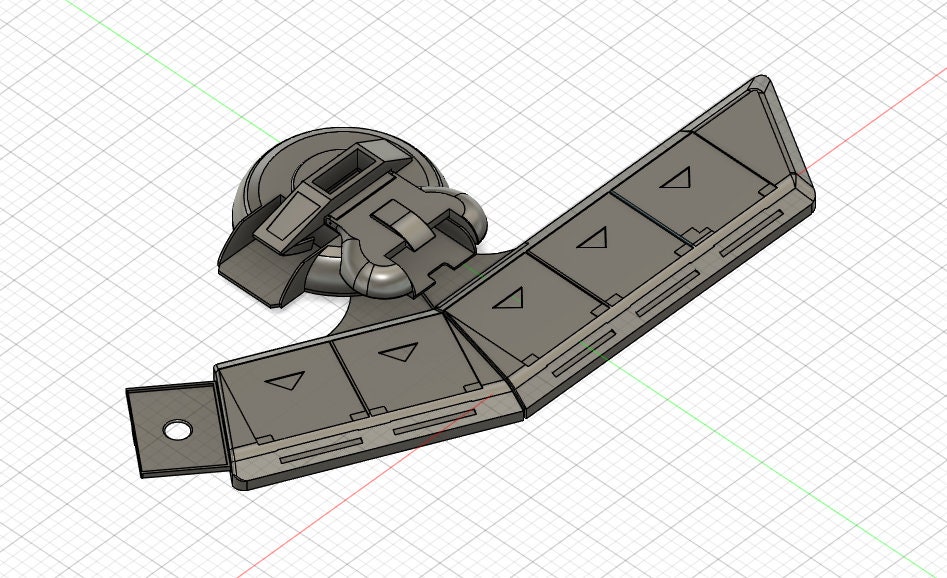 Working Full Size Yugioh Battle City Duel Disk for 3D Printing