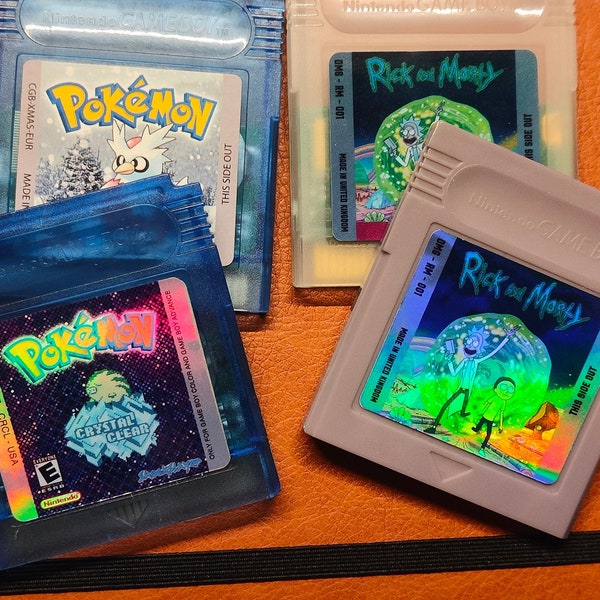 Custom Gameboy Game Labels