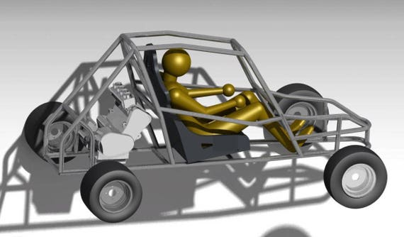 Plan Board Kart Cross Etsy