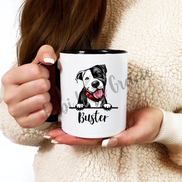 Pitbull Mug Etsy