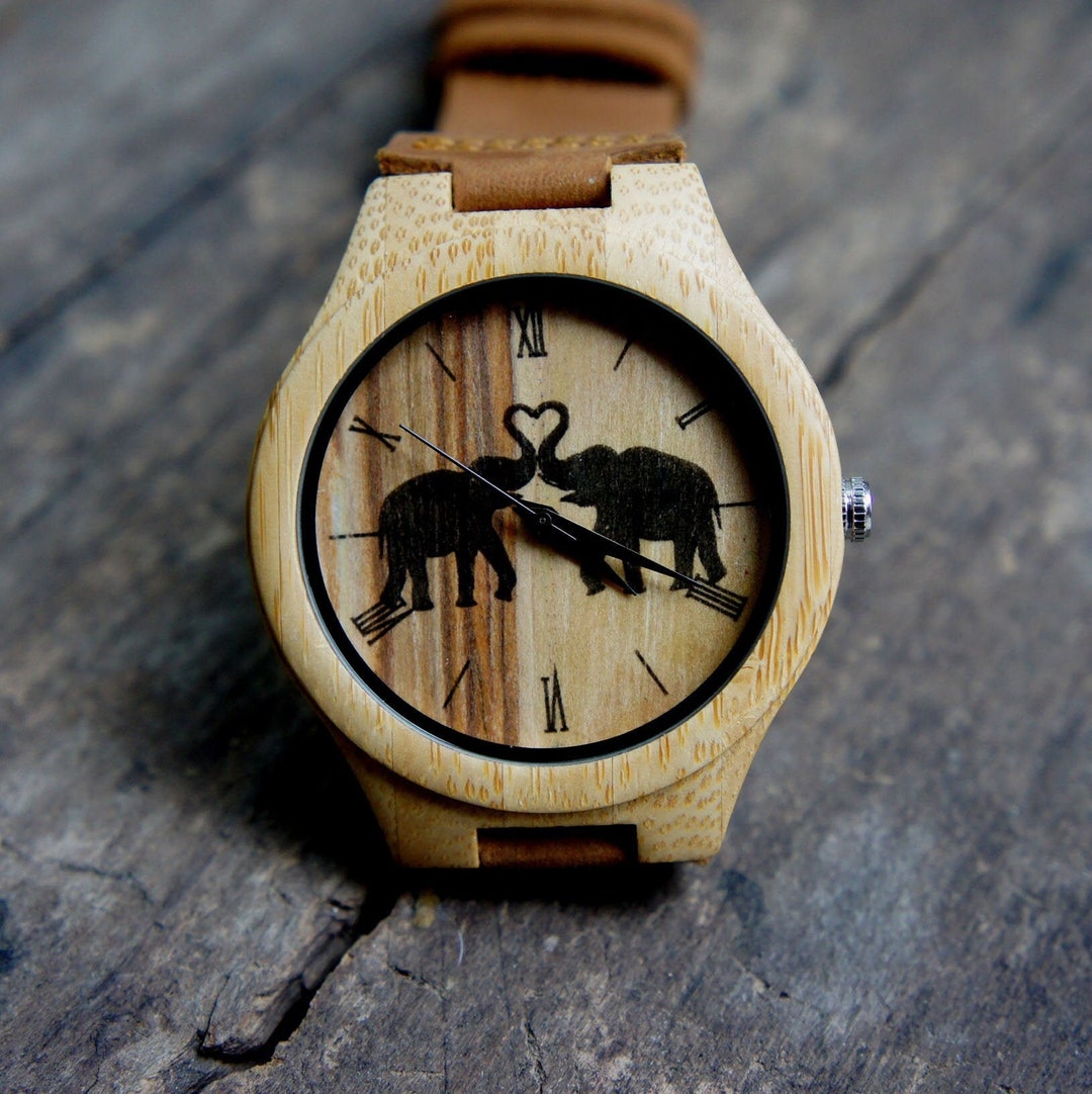 Wild Animal, Elephant Watch, Love Watch, Unisex, Men's & Women's Wrist ...
