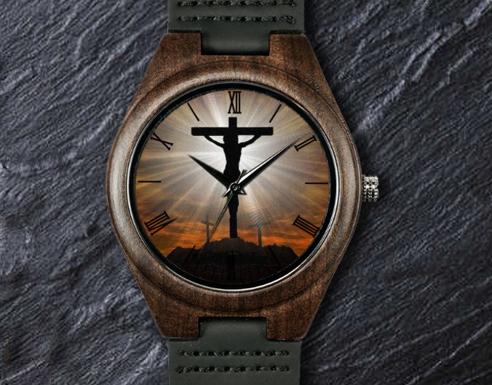 Crucifixion Watch Christian Watch Cross Watch Easter Watch Etsy