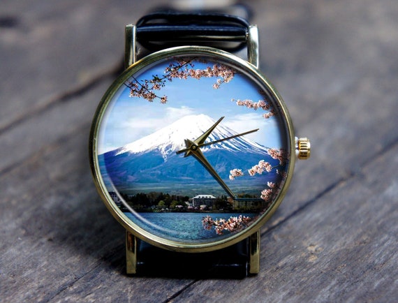 Japanese Mount Fuji Traditional Oriental Unisex Mens and Womens