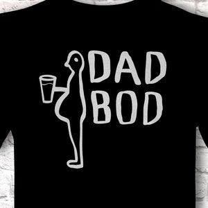 T-shirt Dead Bod, parodia divertente papà Bod Graffiti Hull Docks Graphic Print Art Design, Kingston Upon Hull Unisex Printed Tee Shirt Top