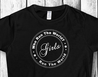Who Run The World (Girls White) Feminist Women's Rights & Equality Women's Softstyle Tee