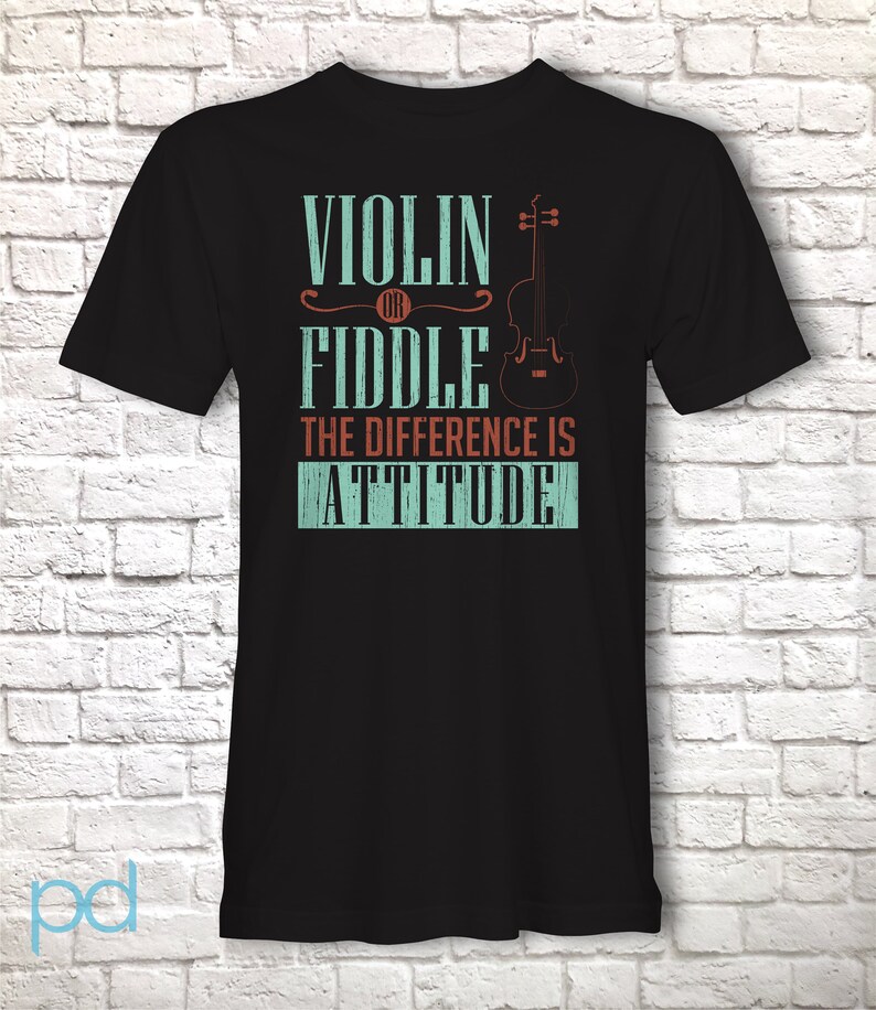 Funny Violin Tshirt Violinist Fiddle Player Gift Idea Tee Etsy
