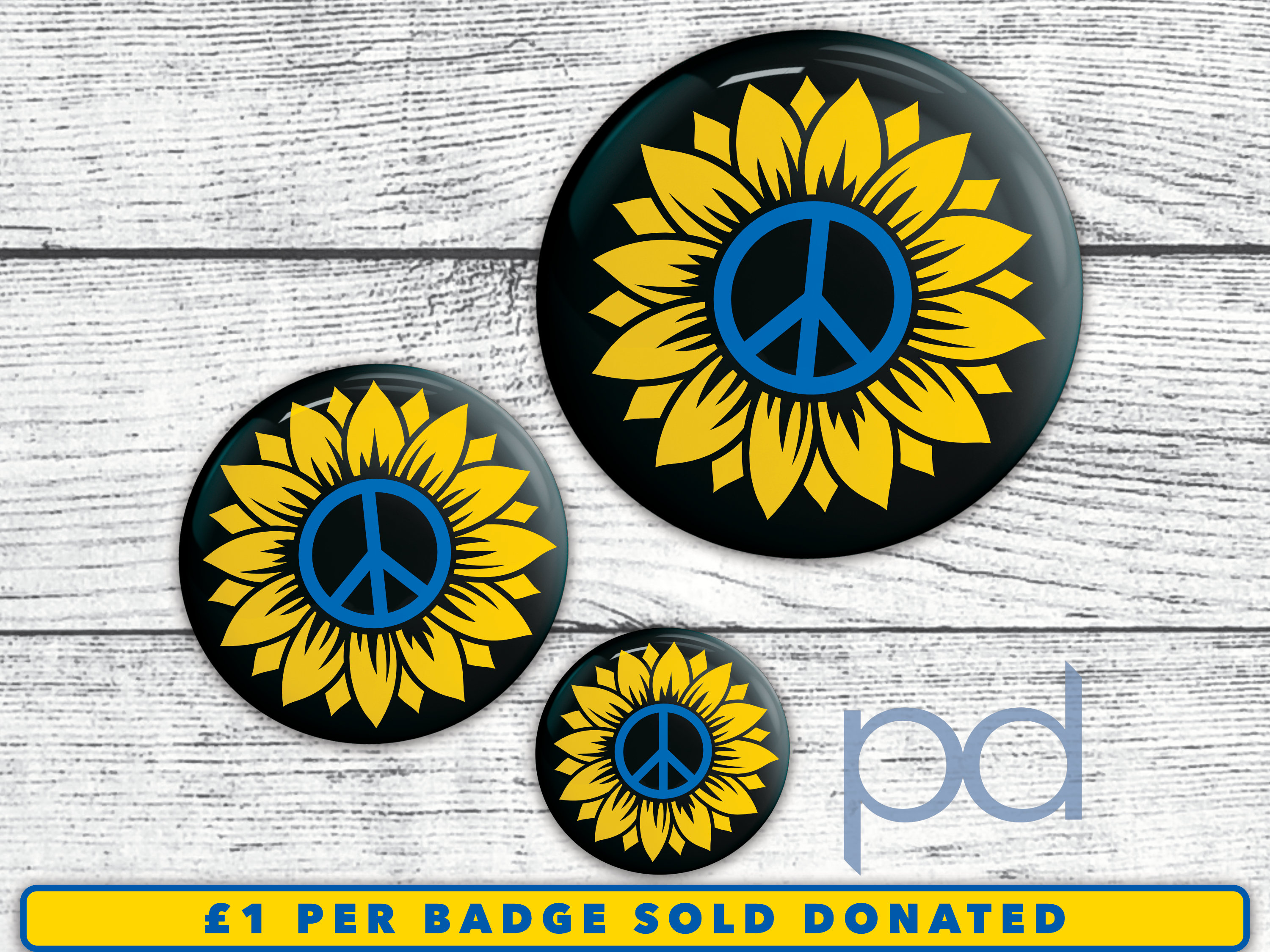 Ukraine Pin Badge New Ukrainian Flag Colours Pin Back Button Etsy