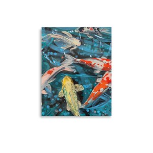 Small Koi Fish 2022 Art Print