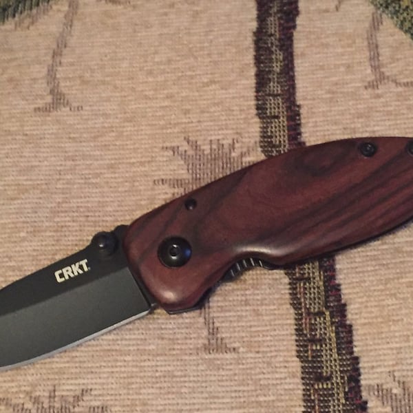 Handmade Kingwood Scale for CRKT Squid (scale only)