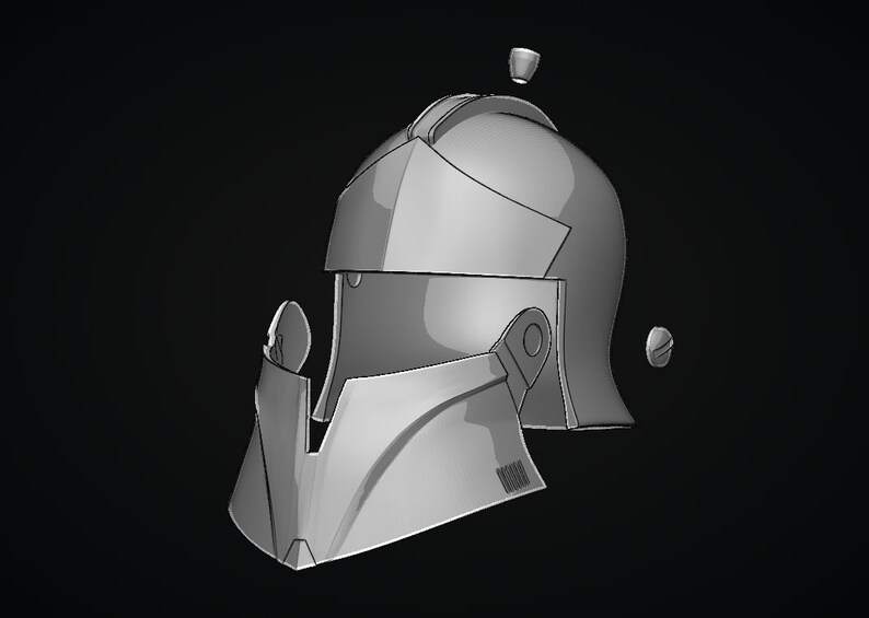 captain rex helmet 3d print