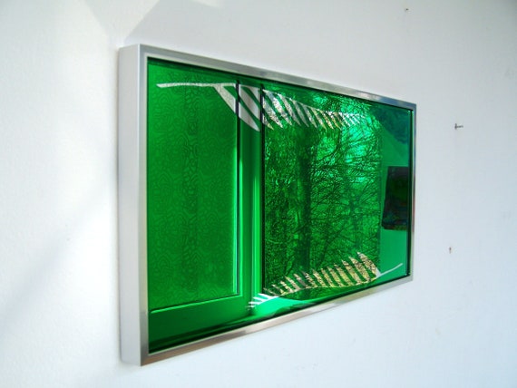colored mirror glass