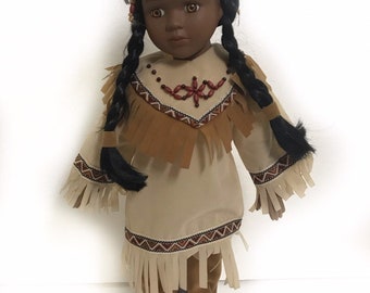 Baby Papoose Bunting Native American Indian Costume Infant Child Kids NEW